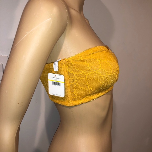 Free people Malinda gold Bandeau top - Picture 4 of 5